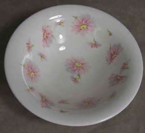 Martha Stewart MSE Pink Daisy Soup Cereal Bowl EXC  