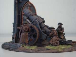 Death Korps of Krieg team with Heavy Mortar Scene very nicely painted 