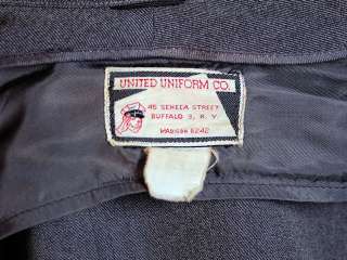 Vintage Mens Waist Jacket Uniform Gas Station Niagara Mohawk 1950s 48 