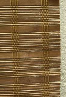 Bambus Schiebevorhang Farbe Braun Vorhang 57 x 245 cm  