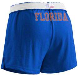 Florida Gators Womens Royal Blue Authentic Soffe Shorts 