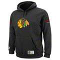 Chicago Blackhawks Black Be Proud Hooded Fleece Sweatshirt