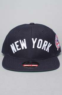American Needle Hats The New York Yankees Second Skin Snapback Hat in 