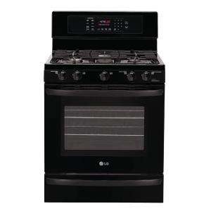 LG Electronics 30 in. Self Cleaning Freestanding Gas Convection Range 