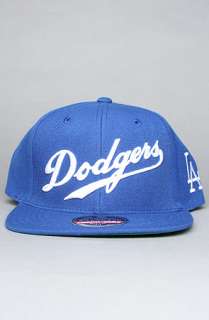 American Needle Hats The Los Angeles Dodgers Second Skin Snapback Cap 
