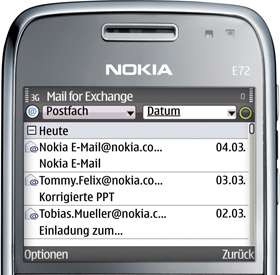  Handys Nokia Billig Shop   Nokia E72 Navi Smartphone (5,8 cm 