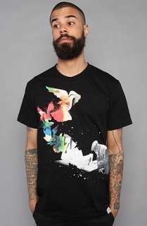 Imaginary Foundation The Paint Peace Tee in Black  Karmaloop 