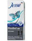 Jessa Slipeinlagen Flexibel schwarz luftdurchlässig, 3er Pack (3 x 28 