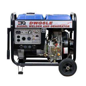 ETQ 3000 Watt/2500 Watt Rated 10 HP Diesel Welder Generator DWG6LE at 