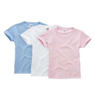 Fruit of the Loom Girls Classic 3 Pack T 110053 Mädchen Shirts/ T 