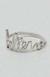 Disney Couture Jewelry TheBelieve Ring in Platinum  Karmaloop 
