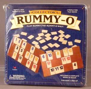 COLLECTORS RUMMY O BY CARDINAL BRAND NEW IN TIN BOX  