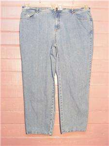 GLORIA VANDERBILT Amanda Blue Denim Stretch Jeans, 20W  