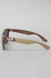 NEFF The Daily Sunglasses in Chocolate Donut  Karmaloop   Global 