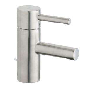   Handle Low Arc Bathroom Faucet in Brushed Nickel 32216EN0 at The Home