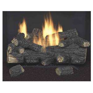 18 In. Dual Burner Vent Free LP Logs With Remote SCVFR18L at The Home 