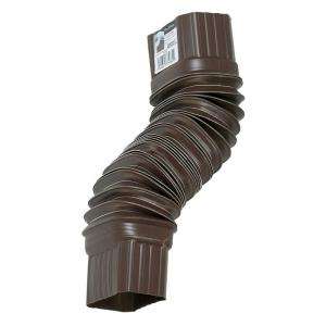 Amerimax Home Products Brown Flex Elbow 3708419 