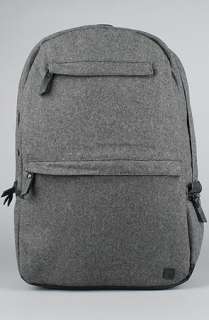 Hex The Varsity Backpack in Charcoal Wool  Karmaloop   Global 