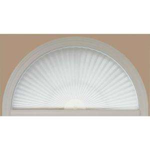 Redi Shade 72 in. Fabric White Arch Window Shade 3206071 at The Home 