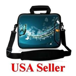 15.6 Neoprene Laptop Bag Case Sleeve w. Pocket Handle & Carrying 