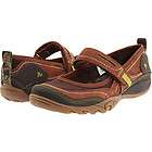 NWT Merrell Womens Mimosa Emme Nubuck & Mesh Mary Jane Shoes Brown 