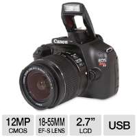 Canon EOS Rebel T3 DSLR Camera and Canon EF S 55 250mm F/4 5.6 IS Lens 