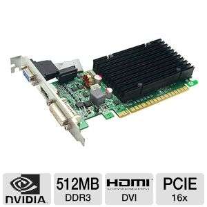 EVGA 512 P3 1301 KR GeForce 8400 GS Passive Video Card   512MB, DDR3 