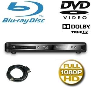 HP BD 2000 Blu ray Disc Player   Progressive Scan, BD Live, Dolby 