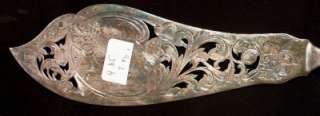 RARE MAPPIN BROTHERS London Silverplate Fish Server  