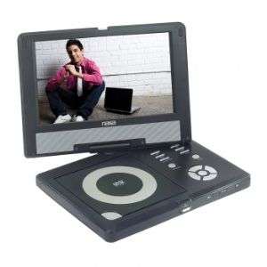 Naxa NPD 1002 10 TFT LCD Swivel Screen Portable DVD Player with USB/SD 