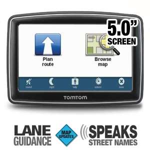 TomTom XXL550M Auto GPS   Free Lifetime Map Updates, 5.0 Touch Screen 