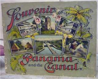 RARE 1920S PANAMA & THE CANAL DARIEN INDIANS ILLUS NR  