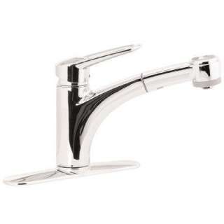 Hansgrohe Metro Single Hole Kitchen Faucet with Base Plate in Chrome 