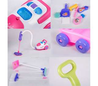 Kinder Spielzeug Putzwagen Reinigungswagen Staubsauger  