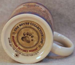 BOYDS BEARS MUG SWEETIE PIE EQUAL PARTS LOVE & LAUGHTER  
