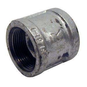 in. Galvanized Malleable Iron FPT x FPT Coupling 511 204HN at The 