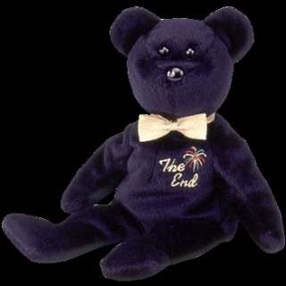 Ty Beanie Babies~The End Bear~Retired  