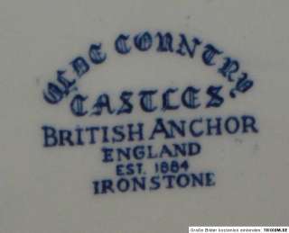 Sauciere OLDE COUNTRY CASTLES BRITISH ANCHOR Blau  