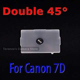 Dual 45° Split image Focus Screen For Canon EOS 7D New  