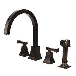 Fontaine Montefiore Italian Kitchen Sink Faucet with Side Spray in 