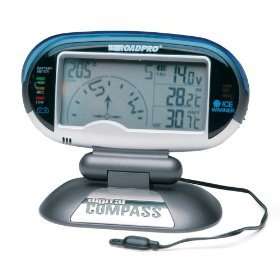 Roadpro Digital Compass Temperature Voltage Icy Alert  