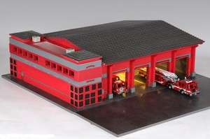 American Diorama 1/64 4 Bay Fire Station For Code 3 & Other Fire 
