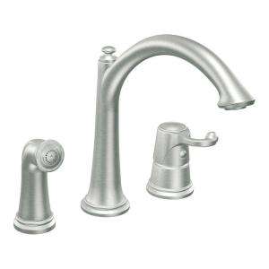 MOEN Savvy 1 Handle Kitchen Faucet in Classic Stainless S791CSL at The 