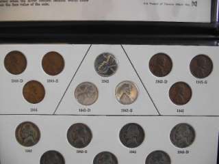   Wartime CoinageSet Silver War Time Nickels, Steel Cents + Copper