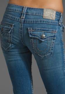   RELIGION Jeans Twisted Flare Joey Super T Two Tone Stitch Hollow Horn