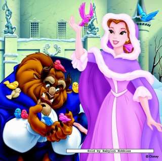 picture 1 of Jumbo 4 pieces jigsaw puzzle Disney   Beauty and the 