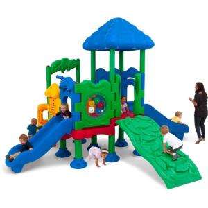 Ultra Play Discovery Center Commercial Playground  4 Deck with Roof 