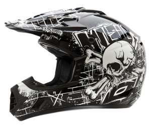 2012 ONeal 3 Series Damage Motorcycle Dirt Bike Helmet  