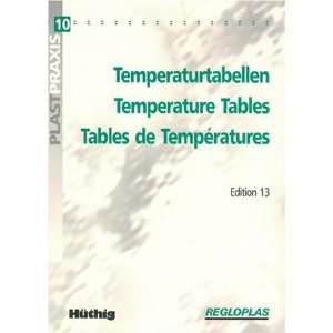 Temperaturtabellen   Temperature Tables   Tables de Températures 