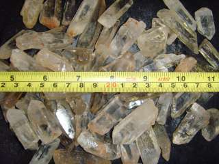 African Quartz Crystal Point   100 g Medium Pieces Lot  